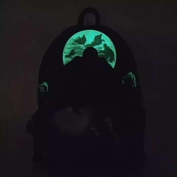Loungefly Harry Potter Dementor Attack Glow in the Dark Backpack NWT​​